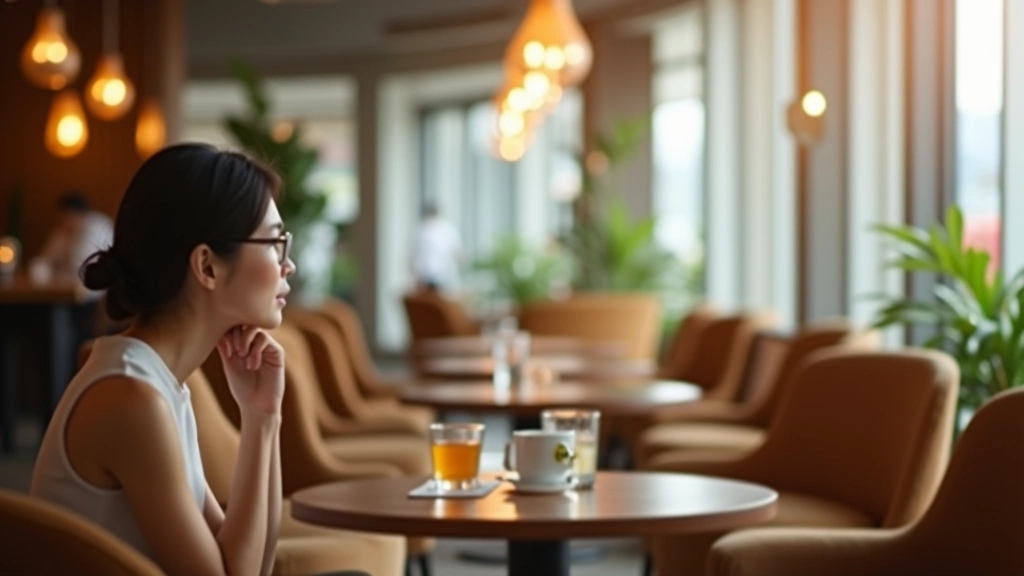 Comfortable workshop lounge area with refreshments and relaxed seating for break times